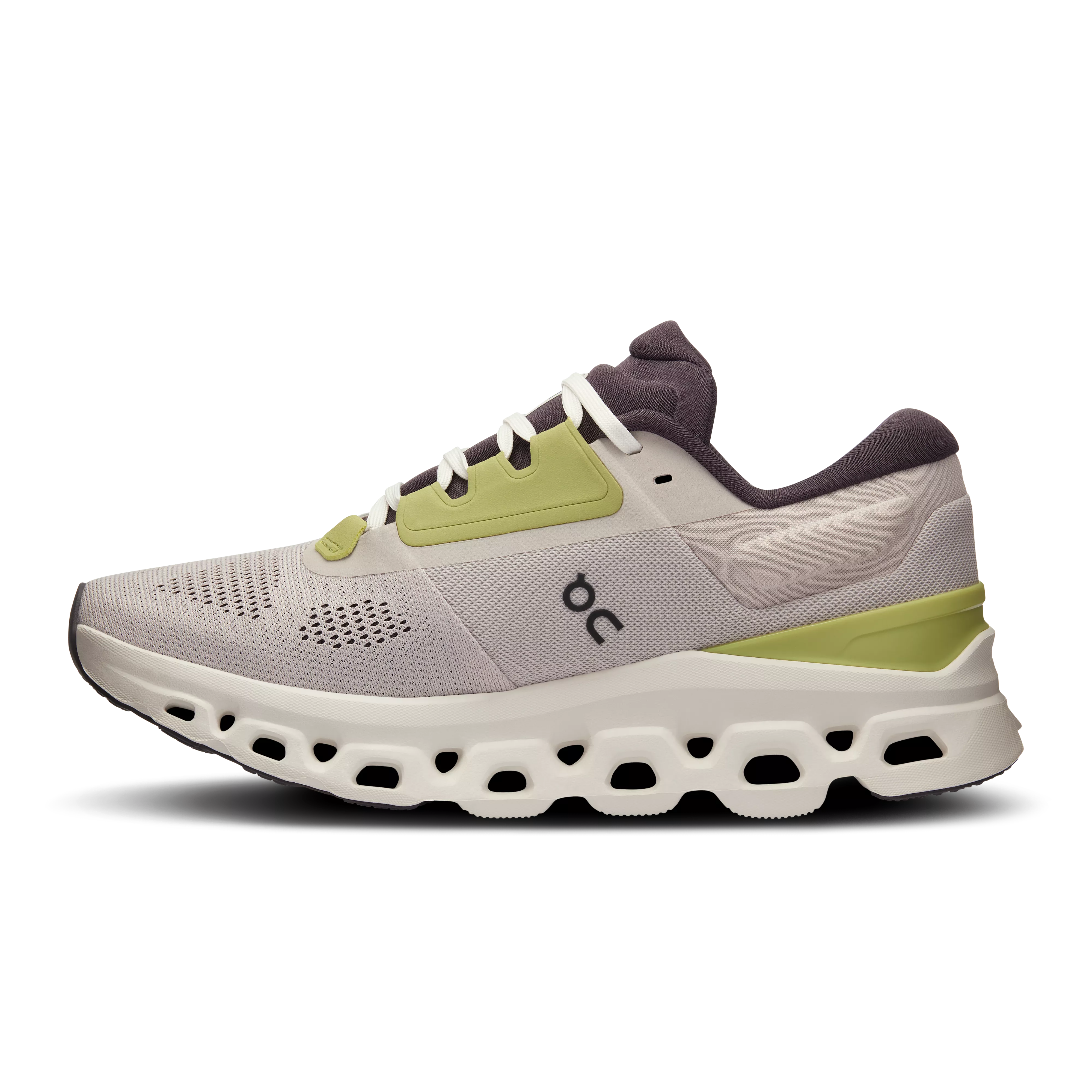 On Running Women's Cloudstratus 3 Shoes - Pearl / Ivory