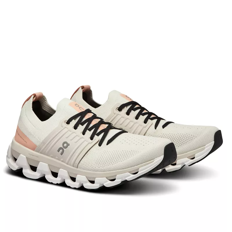 On Running Women's Cloudswift 3 Shoes - Ivory / Rose