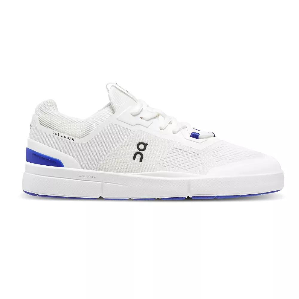 On Running Women's The Roger Spin Shoes - Undyed White / Indigo