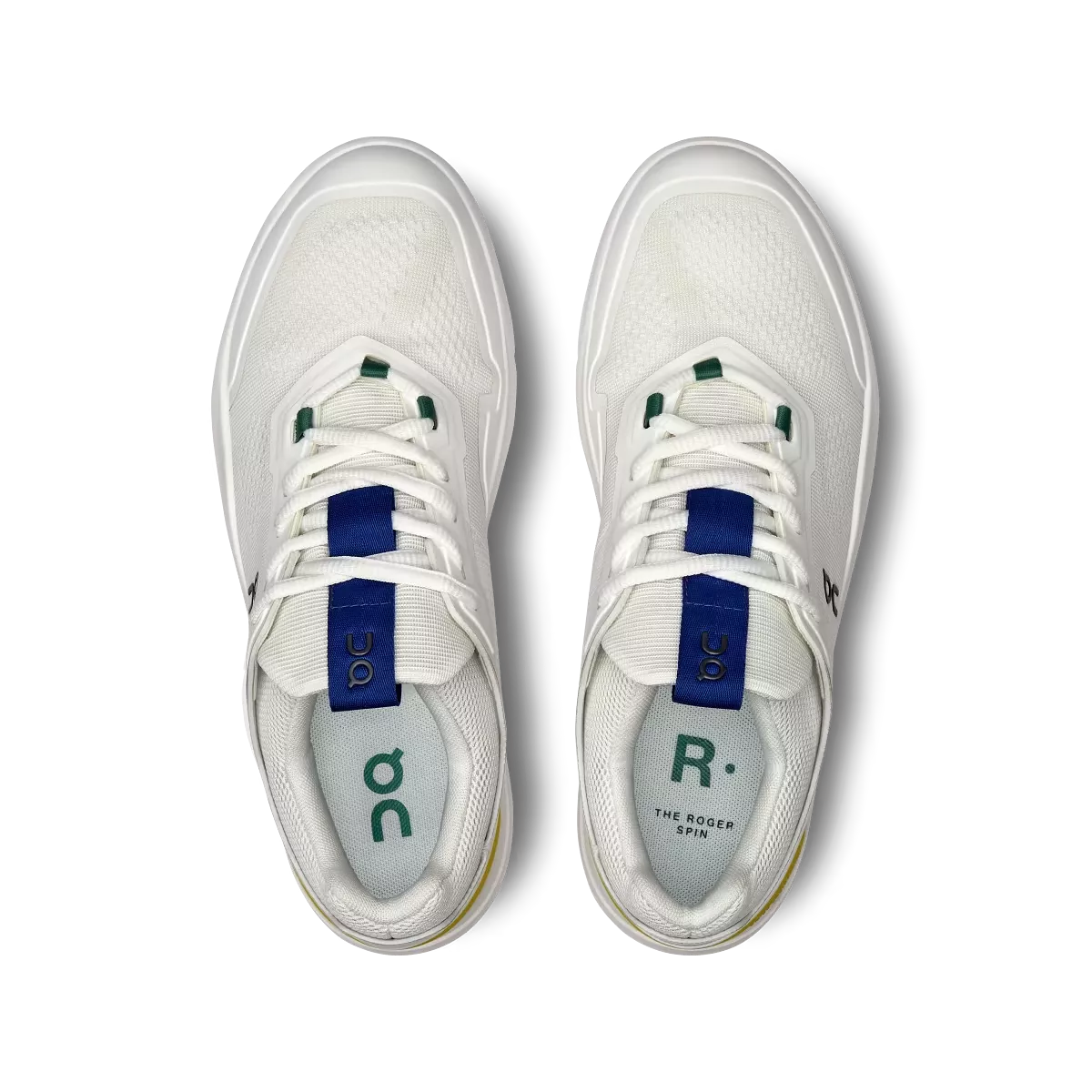 On Running Women's The Roger Spin Shoes - Undyed White / Yellow