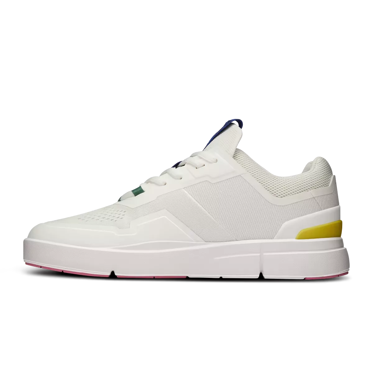 On Running Women's The Roger Spin Shoes - Undyed White / Yellow