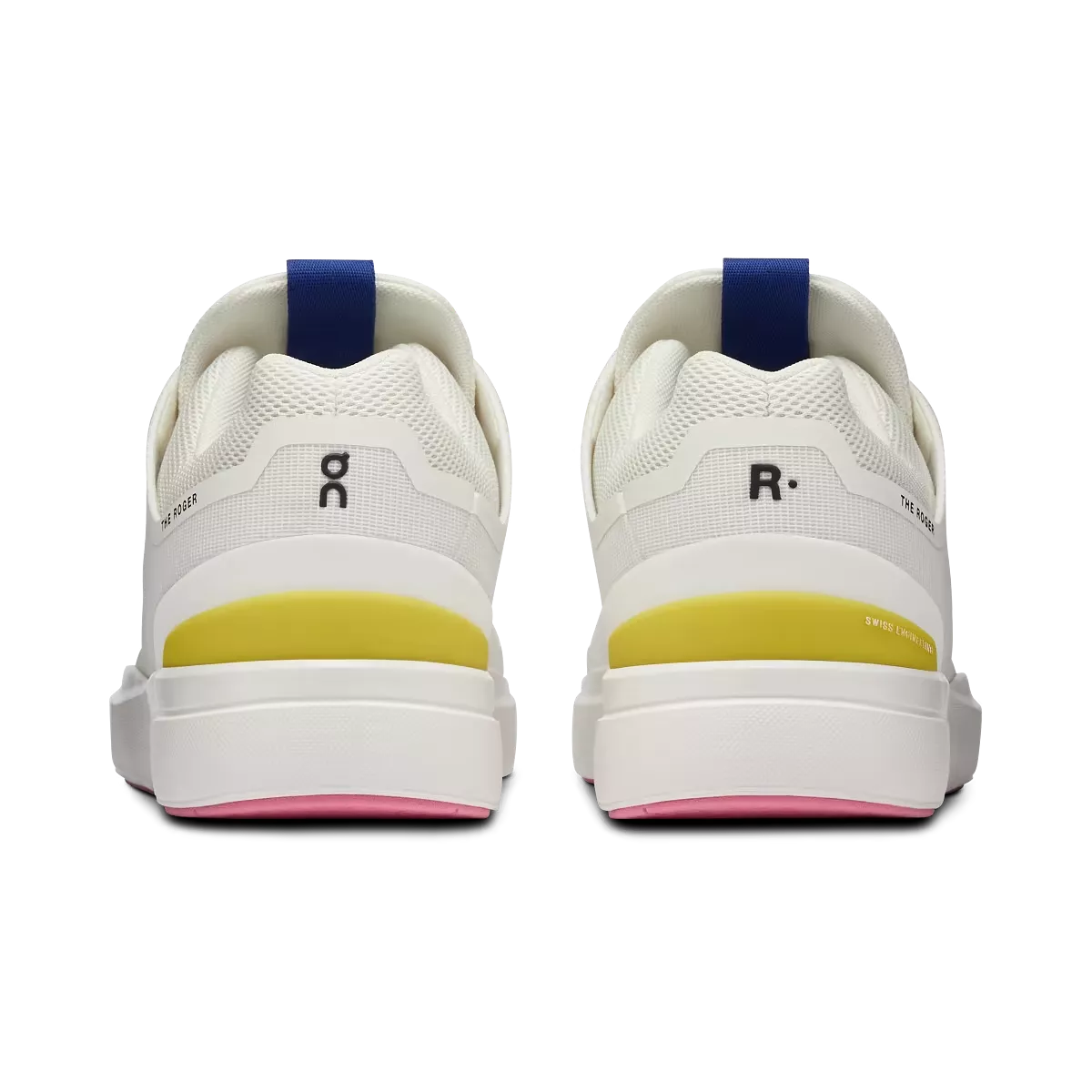 On Running Women's The Roger Spin Shoes - Undyed White / Yellow