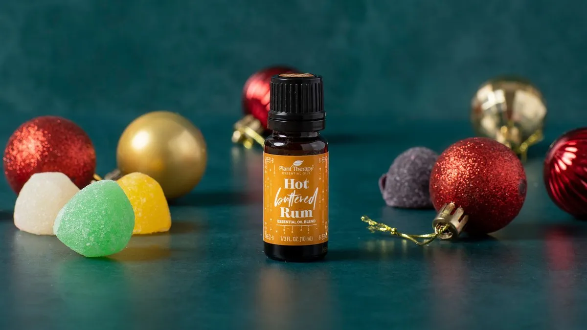 Plant Therapy Hot Buttered Rum Essential Oil Blend 10 mL