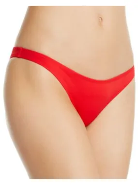 SOLID & STRIPED Women's Red Stretch Lined Rachel Bikini Swimsuit Bottom