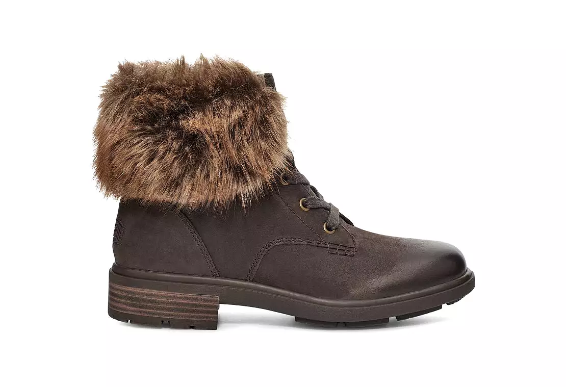 UGG Harrison Lace Tipped Women | Stout Leather (1123289)