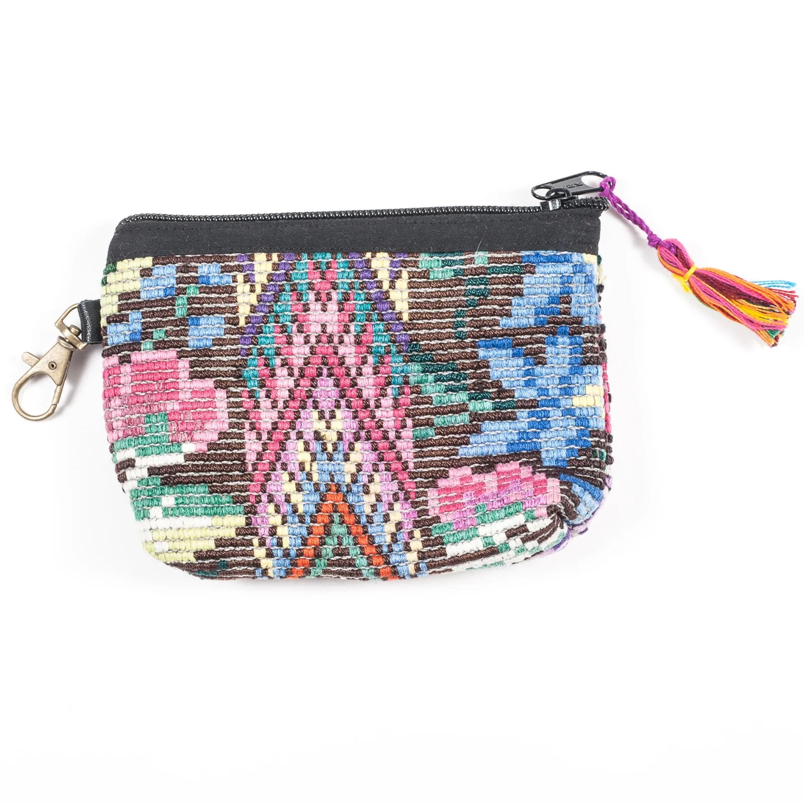 Upcycled Huipil Coin Purse (Guatemala) - Style 7