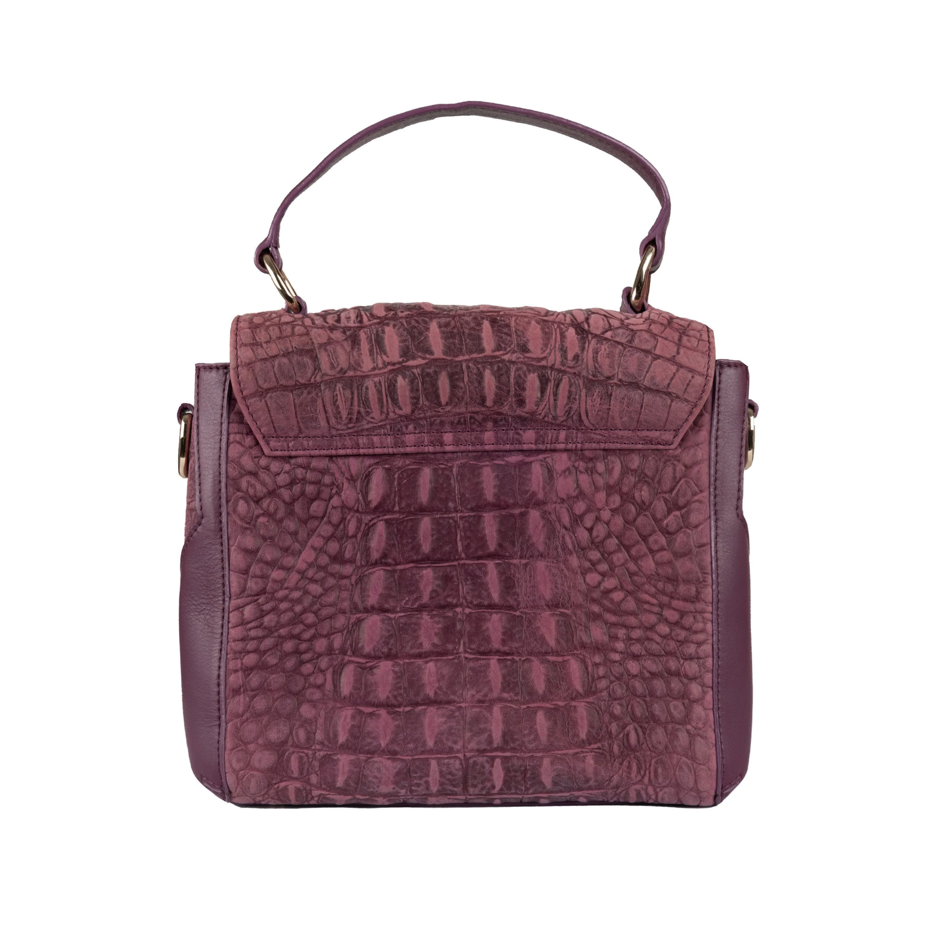 Vivienne Westwood Croc-embossed Shoulder Bag - '10s